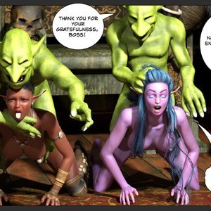 Tyrande in Trouble (Affect3D Comics) image 068