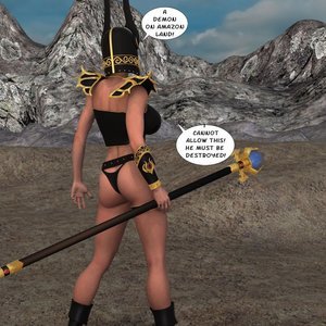 Sorceresss Blunder (Amazons and Monsters Comics) image 047