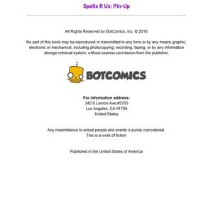 Spells R Us - Pin-Up - Issue 1 (BE Story Club Comics) image 002