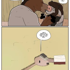 Love on the Plains (Blackshirtboy Comics) image 022