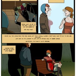 Women by the light of the moon (Blackshirtboy Comics) image 021