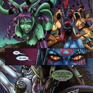 Tarot - Witch of the Black Rose 022 (BroadSword Comics) image 012