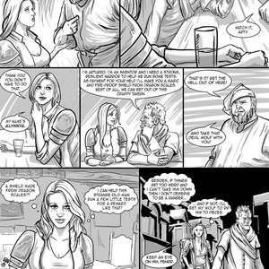 Adventures of Alynnya Slatefire - Issue 01 (CallMePlisskin Comics) image 002