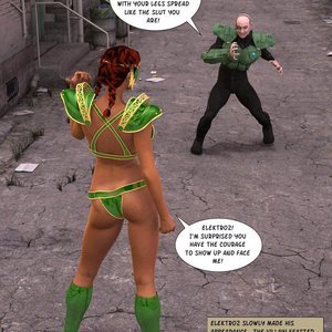 A Dragon Trapped (Captured-Heroines Comics) image 026
