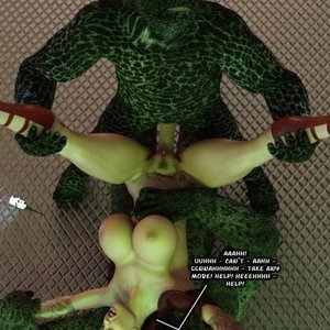 American Dragon vs Doctor Mongo (Captured-Heroines Comics) image 029