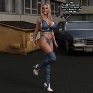 Attack of the Clonequeen (Captured-Heroines Comics) image 002