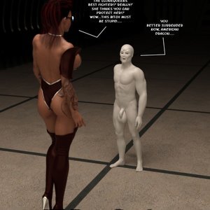 Attack of the Clonequeen (Captured-Heroines Comics) image 093