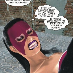 Blackened Star (Captured-Heroines Comics) image 032