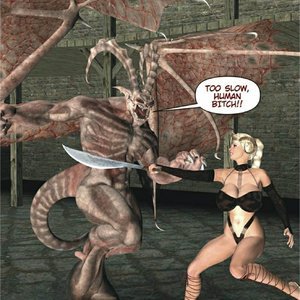 Dana Darks - Demon Hunter (Captured-Heroines Comics) image 004