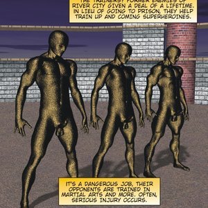 Enter the Arena (Captured-Heroines Comics) image 002