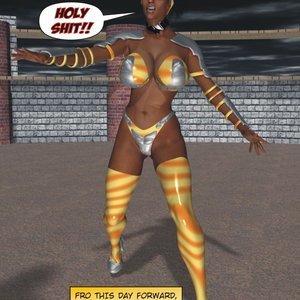 Enter the Arena (Captured-Heroines Comics) image 045