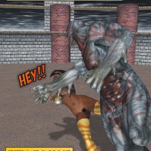 Enter the Arena (Captured-Heroines Comics) image 061