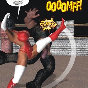 Enter the Arena (Captured-Heroines Comics) image 073