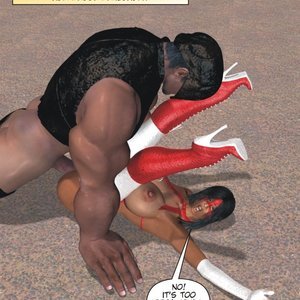 Enter the Arena (Captured-Heroines Comics) image 082