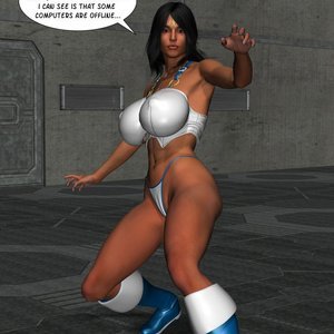 Gold Star - Domination (Captured-Heroines Comics) image 019