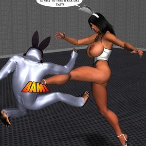 Gold Star - Domination (Captured-Heroines Comics) image 083