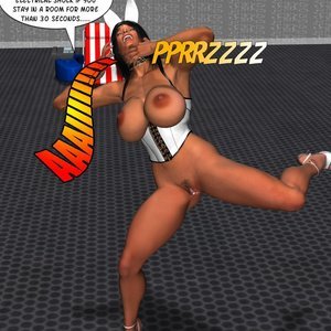 Gold Star - Domination (Captured-Heroines Comics) image 085