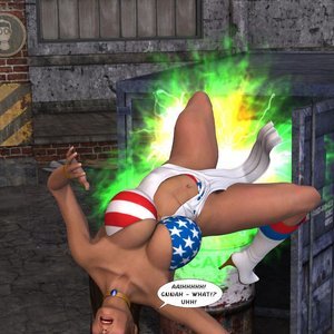 Lady Freedom (Captured-Heroines Comics) image 040