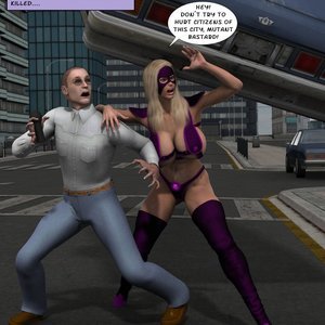 Phantom vs Pigraw (Captured-Heroines Comics) image 009