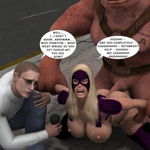 Phantom vs Pigraw (Captured-Heroines Comics) image 038