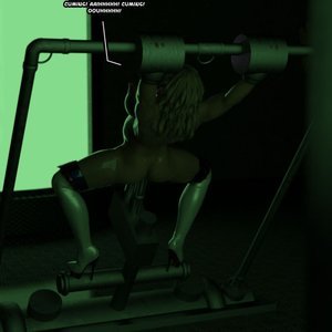 Powerwoman vs Dr Chemoil (Captured-Heroines Comics) image 049