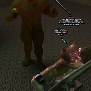 Powerwoman vs Dr Chemoil (Captured-Heroines Comics) image 060