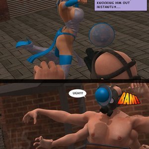 Prison Break (Captured-Heroines Comics) image 048