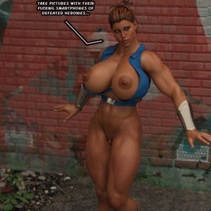 Quickfists vs Gambo (Captured-Heroines Comics) image 031
