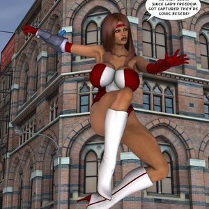 Red Fist - First Mission (Captured-Heroines Comics) image 002