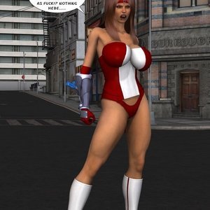 Red Fist - First Mission (Captured-Heroines Comics) image 004