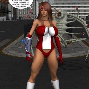 Red Fist - First Mission (Captured-Heroines Comics) image 011