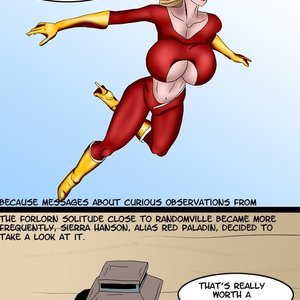 Red Paladin - Field Investigation (Captured-Heroines Comics) image 002