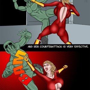 Red Paladin - Field Investigation (Captured-Heroines Comics) image 005