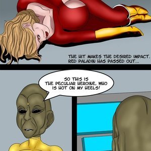 Red Paladin - Field Investigation (Captured-Heroines Comics) image 009
