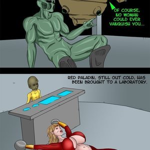 Red Paladin - Field Investigation (Captured-Heroines Comics) image 010