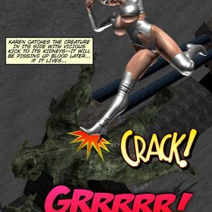 Riverside City Counter-Attack (Captured-Heroines Comics) image 018