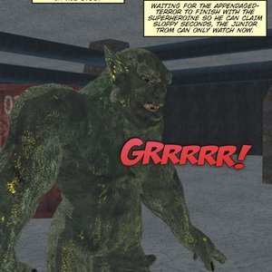 Riverside City Counter-Attack (Captured-Heroines Comics) image 089