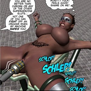 Riverside City Counter-Attack (Captured-Heroines Comics) image 113