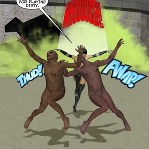 Silver Flash (Captured-Heroines Comics) image 005