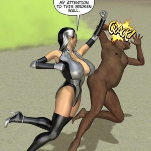Silver Flash (Captured-Heroines Comics) image 009