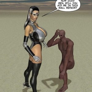 Silver Flash (Captured-Heroines Comics) image 012