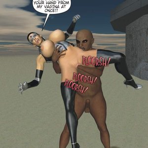 Silver Flash (Captured-Heroines Comics) image 024