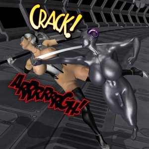 Silver Flash (Captured-Heroines Comics) image 058