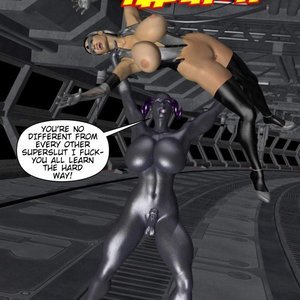 Silver Flash (Captured-Heroines Comics) image 059