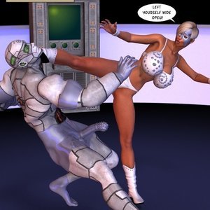 Silver Fox - Training Day (Captured-Heroines Comics) image 008