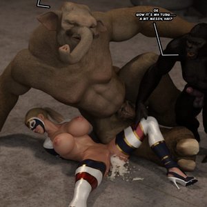 Star Squadron vs the Showmaster (Captured-Heroines Comics) image 085