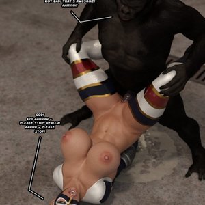 Star Squadron vs the Showmaster (Captured-Heroines Comics) image 087