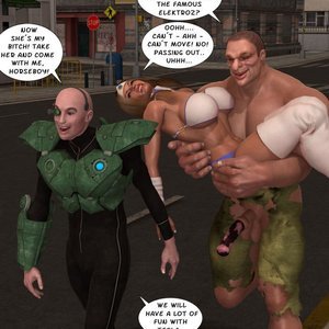 Tesla (Captured-Heroines Comics) image 016