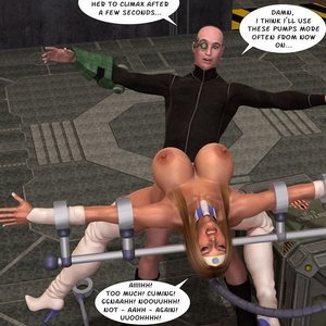 Tesla (Captured-Heroines Comics) image 043