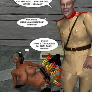 The Cheetah vs Ranger Bob (Captured-Heroines Comics) image 076